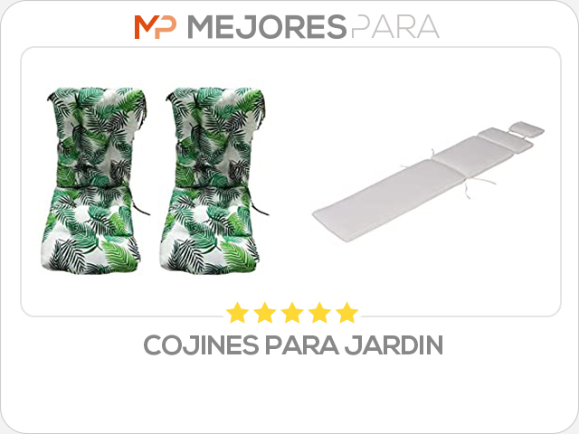 cojines para jardin