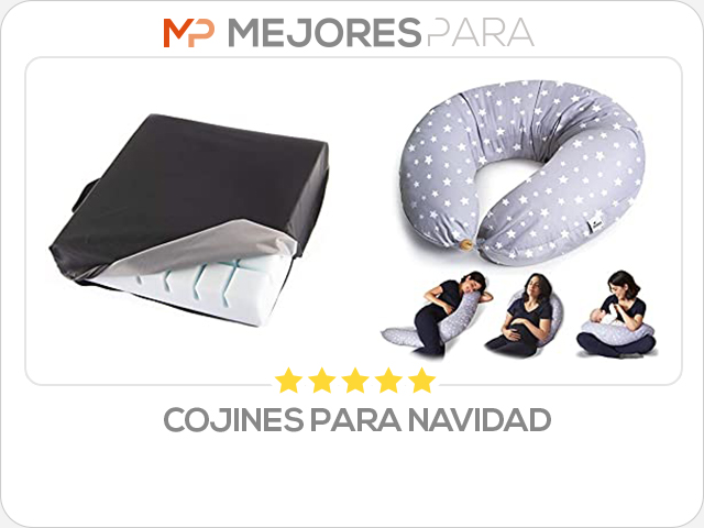 cojines para navidad