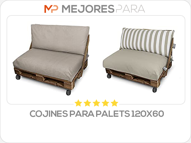 cojines para palets 120x60