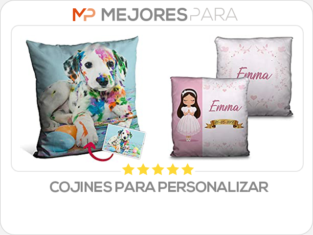 cojines para personalizar