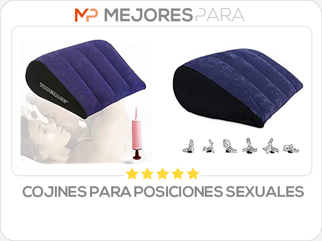 cojines para posiciones sexuales