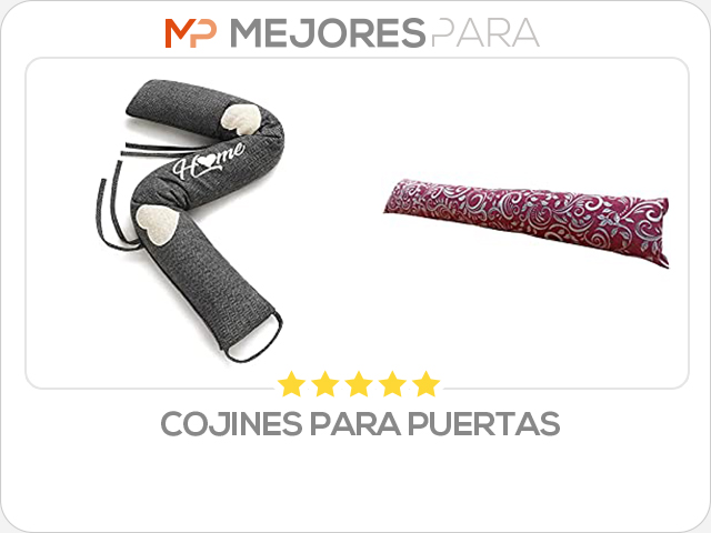 cojines para puertas