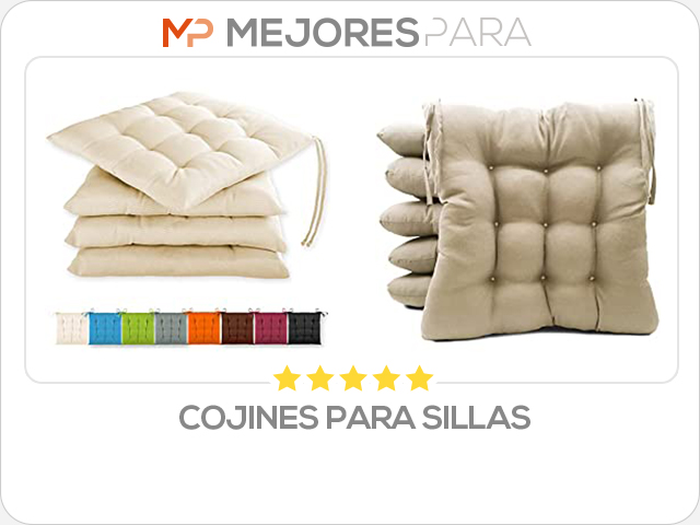 cojines para sillas