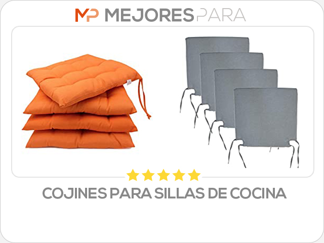 cojines para sillas de cocina