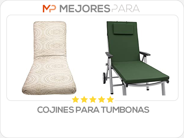 cojines para tumbonas