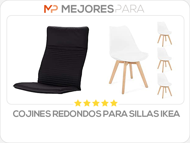 cojines redondos para sillas ikea