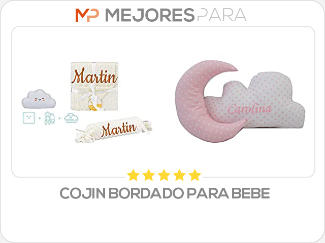 cojin bordado para bebe