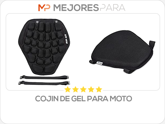 cojin de gel para moto