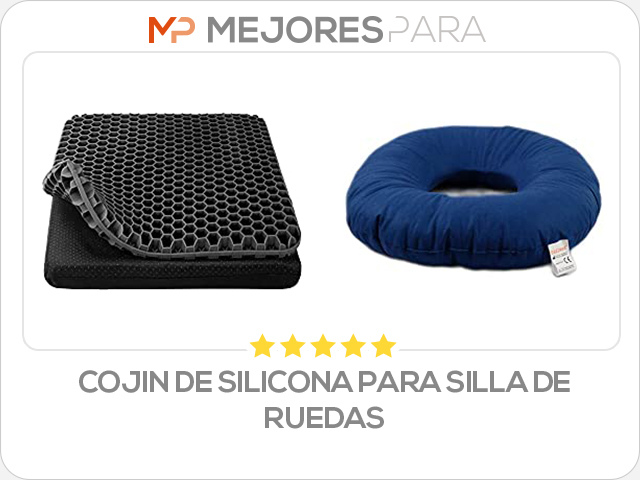 cojin de silicona para silla de ruedas