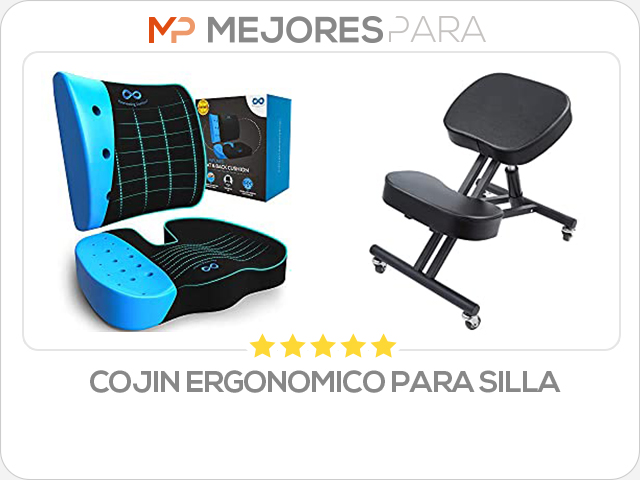 cojin ergonomico para silla