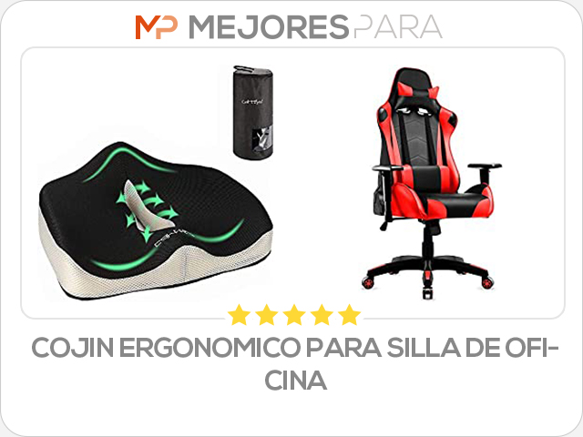 cojin ergonomico para silla de oficina