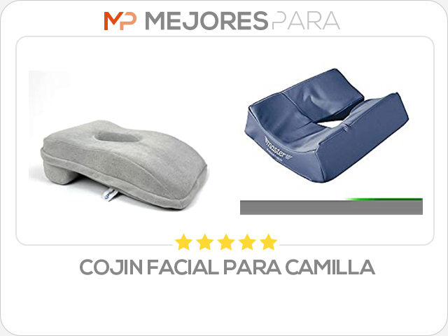 cojin facial para camilla