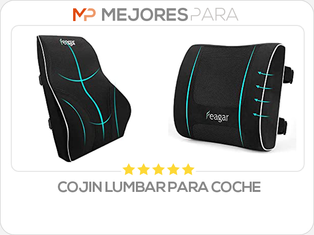 cojin lumbar para coche