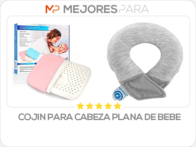 cojin para cabeza plana de bebe