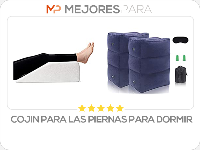 cojin para las piernas para dormir