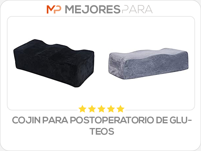 cojin para postoperatorio de gluteos