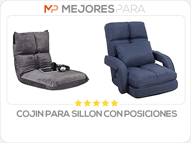 cojin para sillon con posiciones