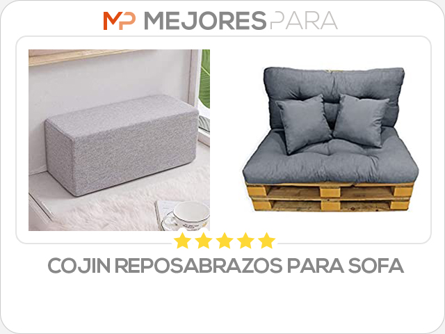 cojin reposabrazos para sofa