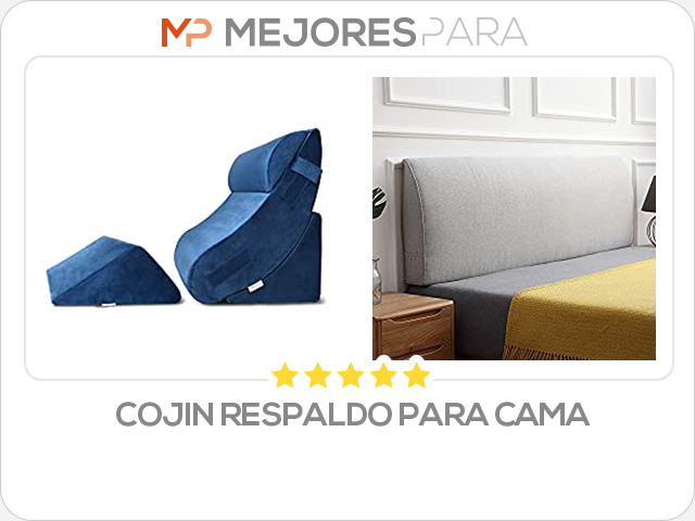 cojin respaldo para cama