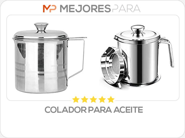 colador para aceite