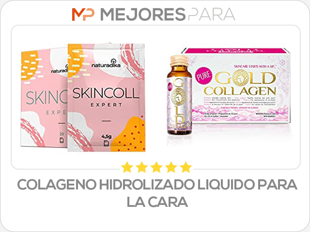 colageno hidrolizado liquido para la cara