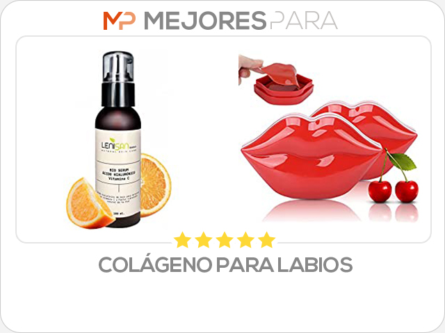 colágeno para labios