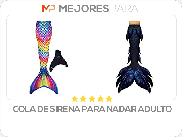 cola de sirena para nadar adulto