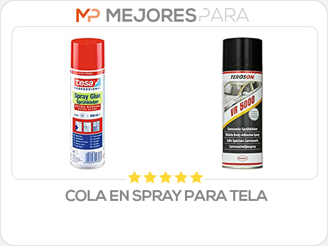 cola en spray para tela