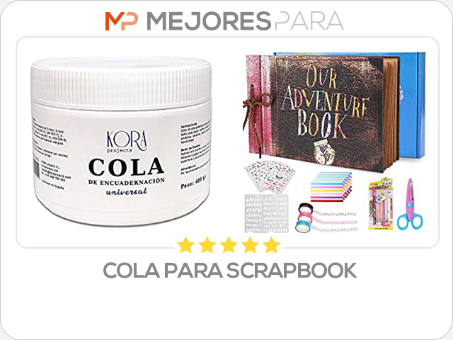 cola para scrapbook