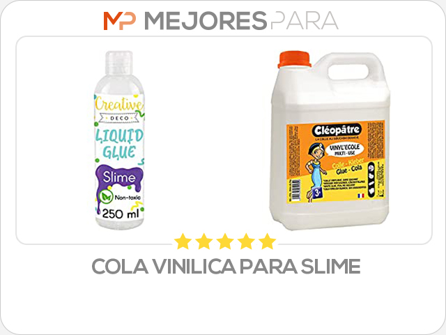 cola vinilica para slime