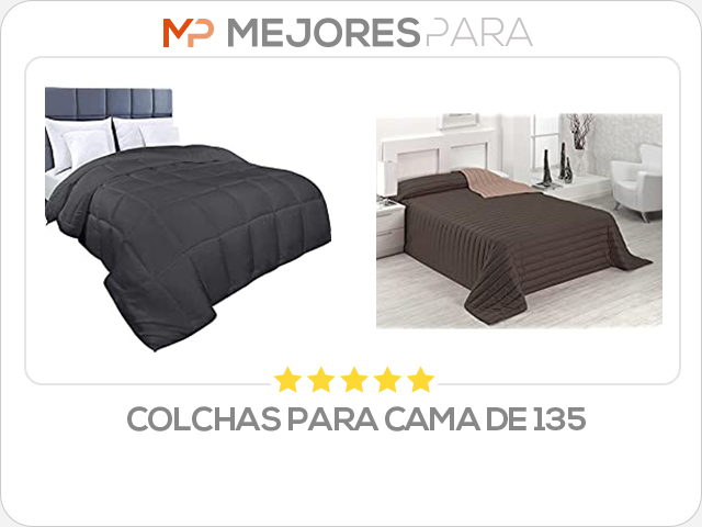 colchas para cama de 135