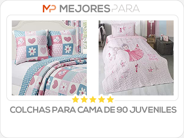 colchas para cama de 90 juveniles