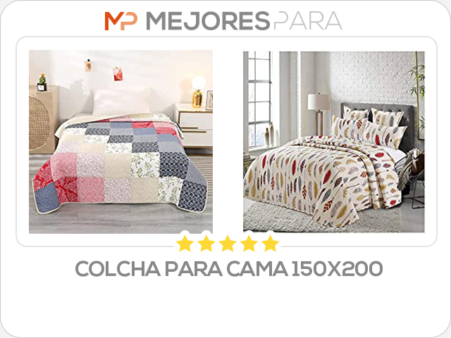 colcha para cama 150x200