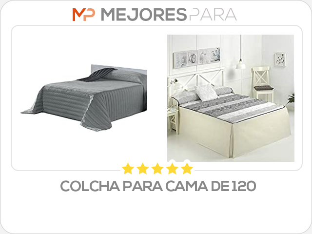 colcha para cama de 120