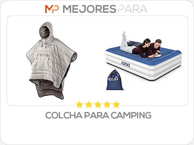 colcha para camping