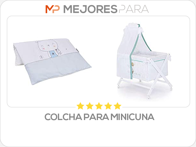 colcha para minicuna