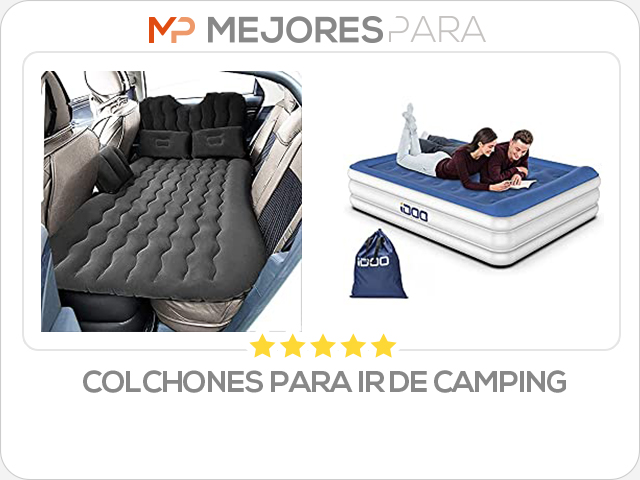 colchones para ir de camping