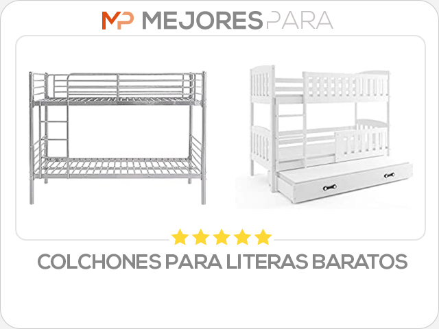 colchones para literas baratos