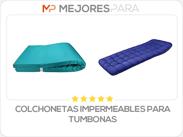 colchonetas impermeables para tumbonas