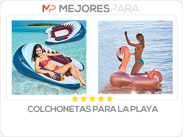 colchonetas para la playa