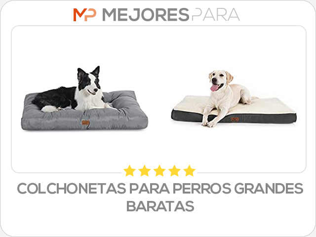 colchonetas para perros grandes baratas