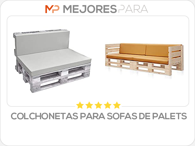 colchonetas para sofas de palets