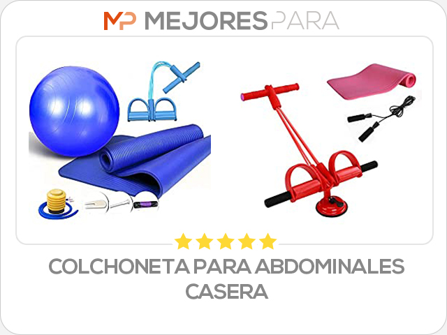 colchoneta para abdominales casera