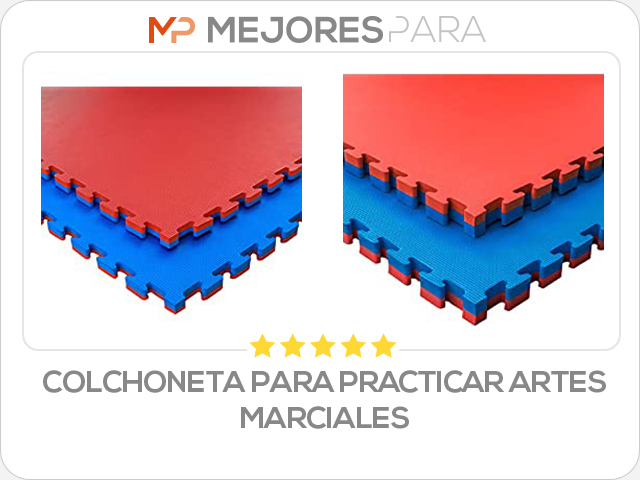 colchoneta para practicar artes marciales