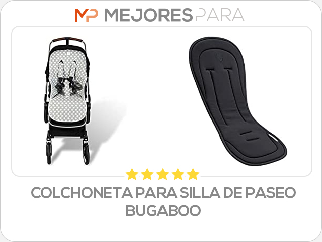 colchoneta para silla de paseo bugaboo