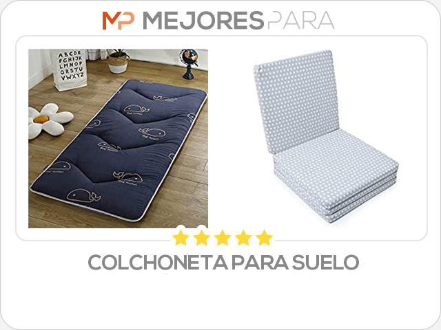 colchoneta para suelo