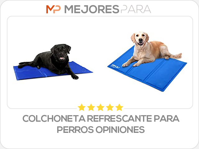 colchoneta refrescante para perros opiniones