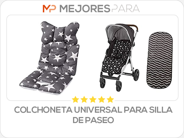 colchoneta universal para silla de paseo