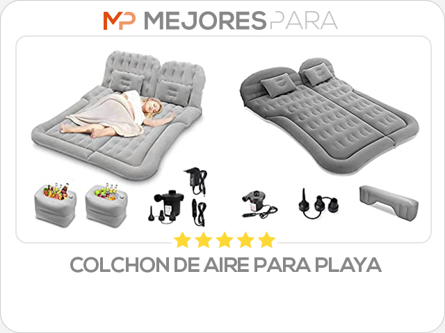 colchon de aire para playa