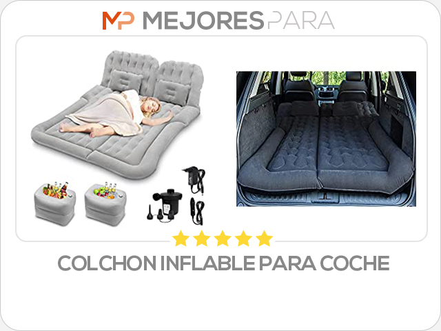 colchon inflable para coche